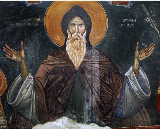 Sveti-Simeon-stefan-Nemanja-freska-Ljeviska-crkva-Prizren