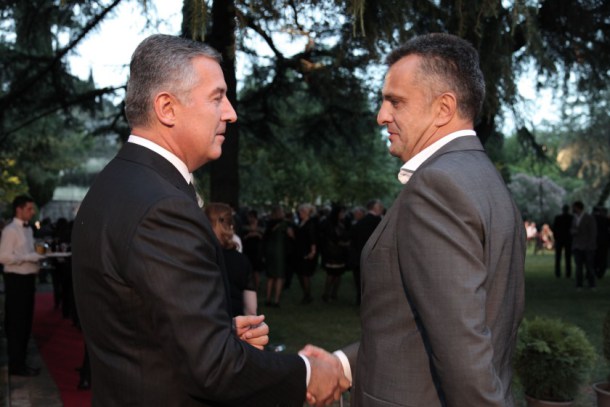 Milo Djukanovic i Zeljko Ivanovic