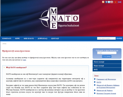 NATO sajt