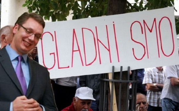 vucic gladni smo