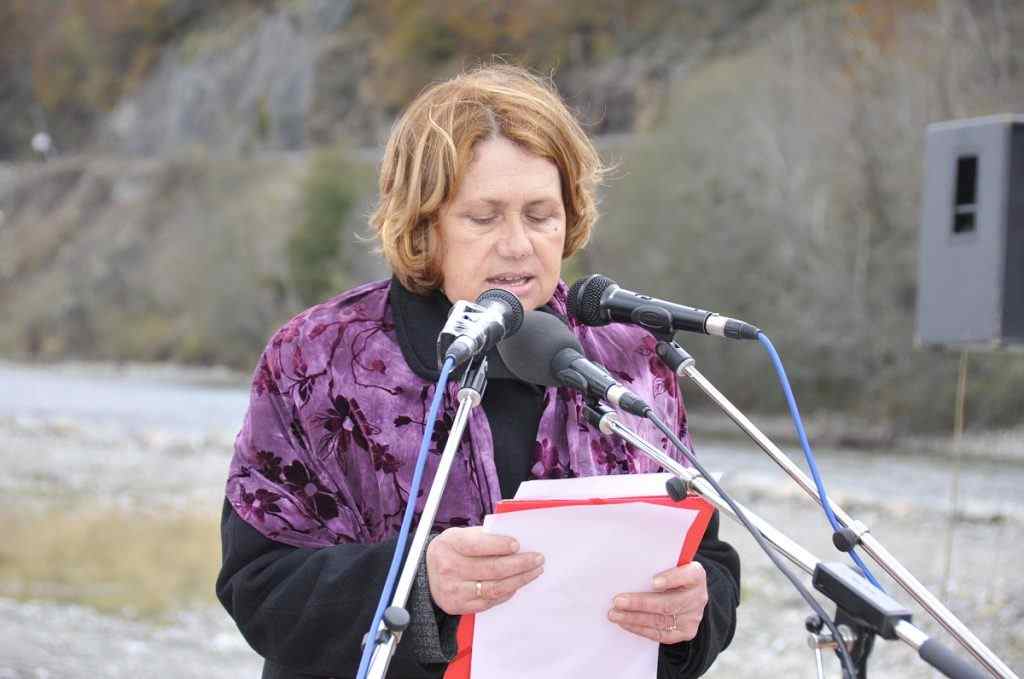 Kolasin,05.11.2014 Drzavni sekretar za evropske integracije i glavni pregovarac ambasador Aleksandar Andrija Pejovic, sef Jedinice za Crnu Goru u Generalnom direktoratu za prosirenje Evropske komisije Dirk Lange i predsjednica opstine Kolasin Zeljka Vuksanovic otvorili su danas setaliste Foto GOV:ME