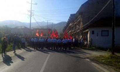 protest albanci kim