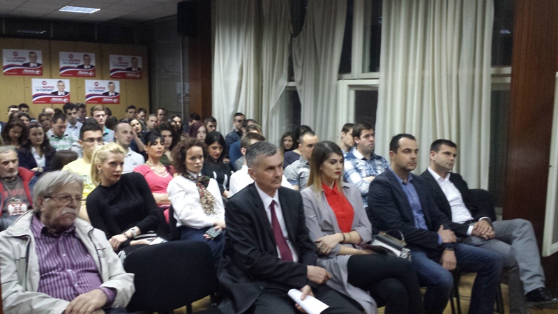 stamatović sa studentima, beograd