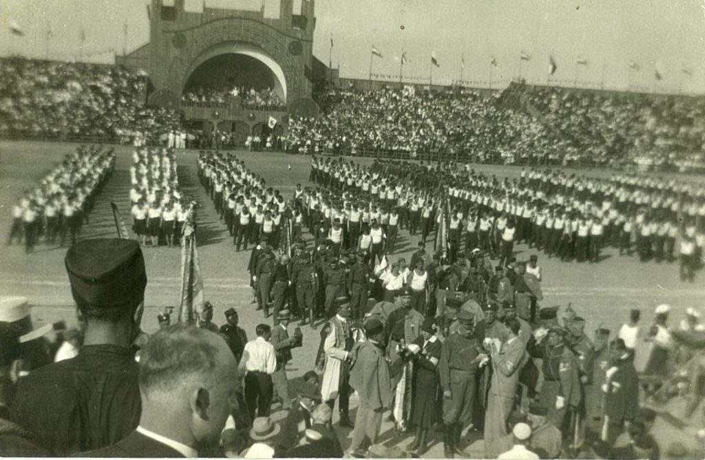 Poljski sokoli na sletu 1930 u Beogradu
