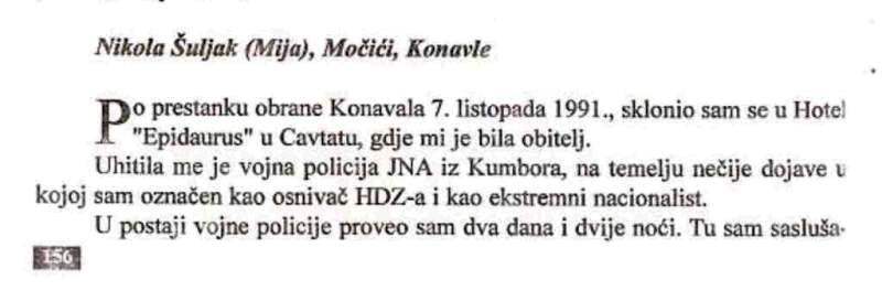 šuljak svjedočenje protiv katnića