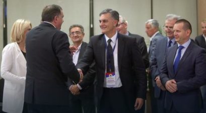 Milorad Dodik i Siniša Karan