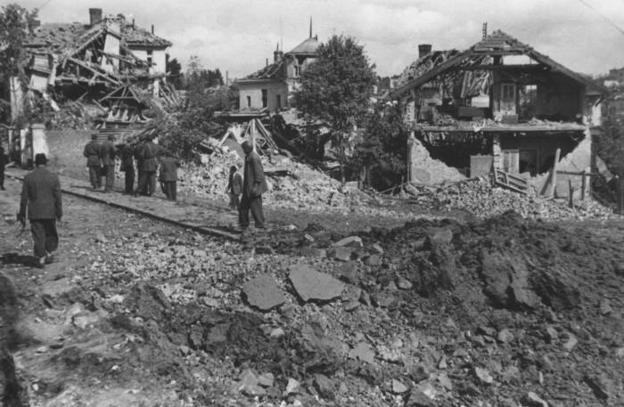 Beograd posle bombardovanja 1944