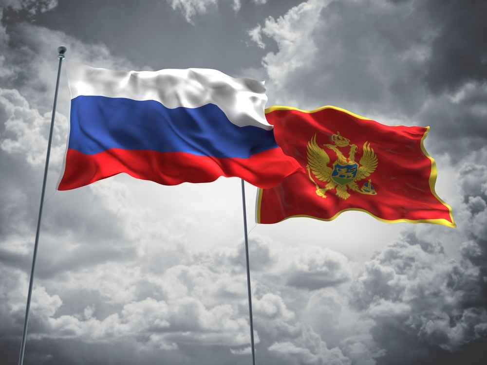 zastave rusije i crne gore