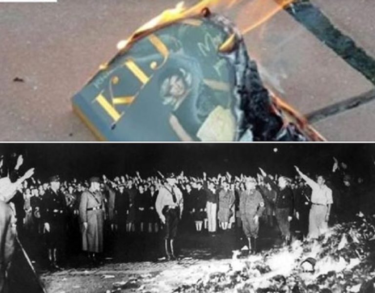 kia spaljena knjiga