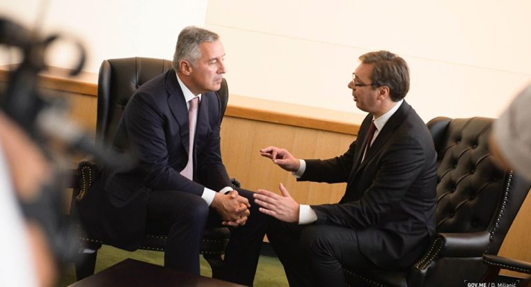 Djukanovic i Vucic
