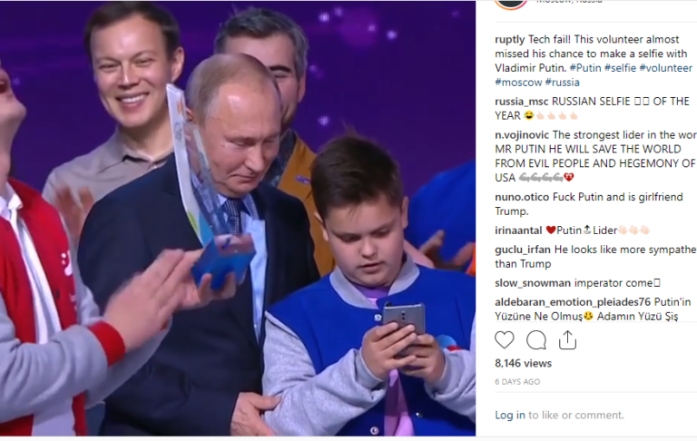 putin i volenteri