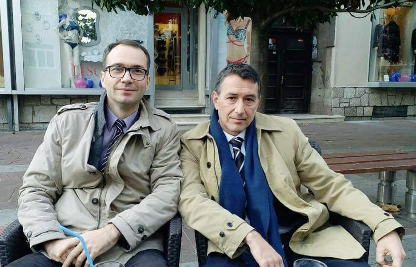 Miroje Jovanović(lijevo) i Dušan Radosavljević (desno)