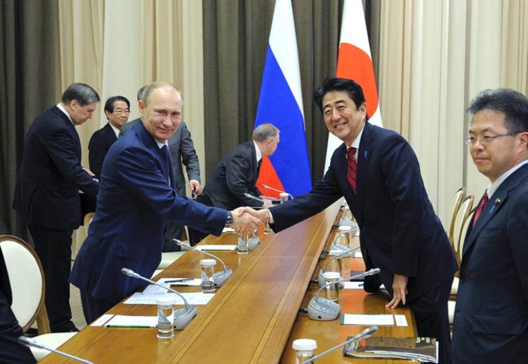 Putin i Abe