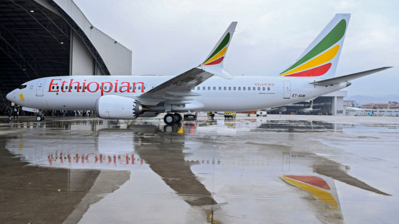 Ethiopian Airlines. Prizemljeni