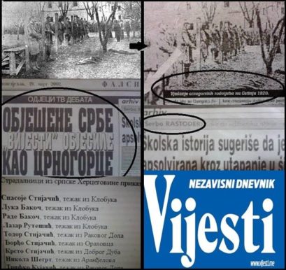 Реакције на фалсификовање фотографије о „српској окупацији“: Читава дукљанска „историографија“ почива на лажима Реакције на фалсификовање фотографије о „српској окупацији“: Читава дукљанска „историографија“ почива на лажима