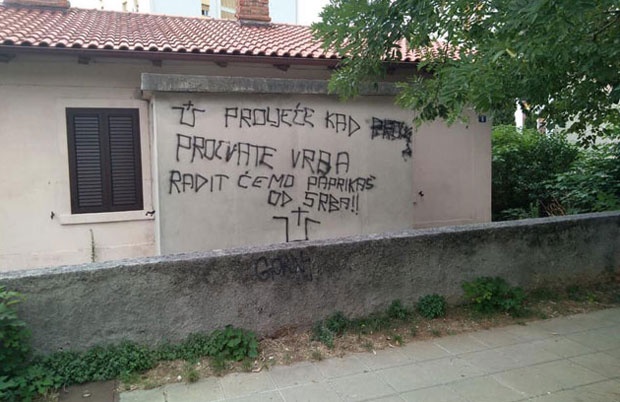 grafiti protiv Srba